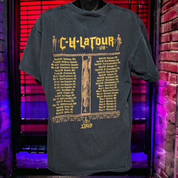 Ministry The End Is Here c-u-la tour T-shirt, Large - Picture 2 of 2